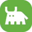 牛面 logo