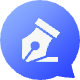 柒源写作 logo